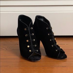 Vince Camuto Velour Booties